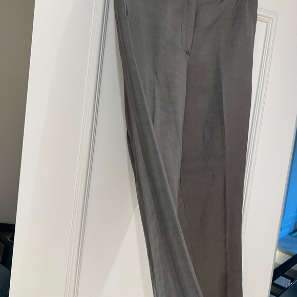 Fabiana grey silk pant size 40 - Picture 2 of 4